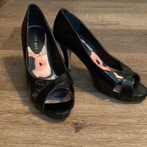 Madden Girl peep toe heels